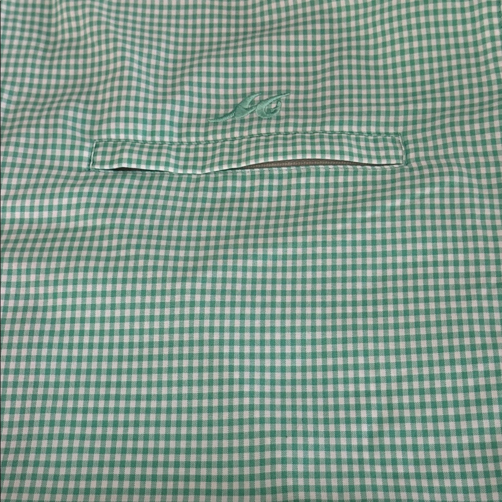 Mojo Sportswear Company Mint Green Button Down Short Sleeve Shirt Men’s X Large - Picture 5 of 10